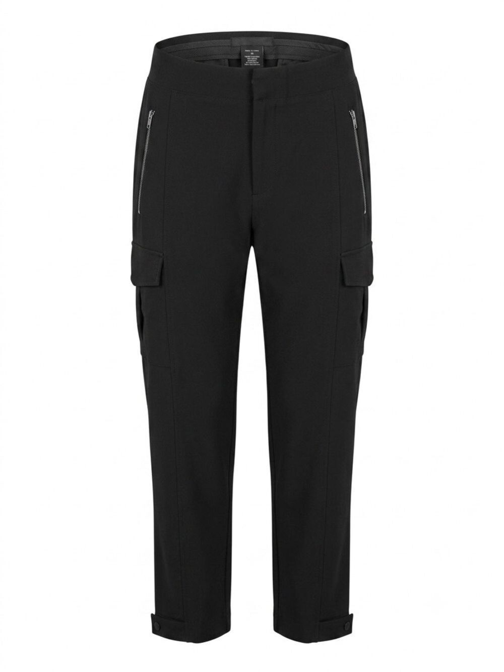 Athleta Black Cargo Joggers with Zip Pockets Women 6